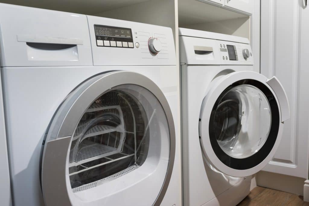 Washing machines, dryer and other domestic appliances